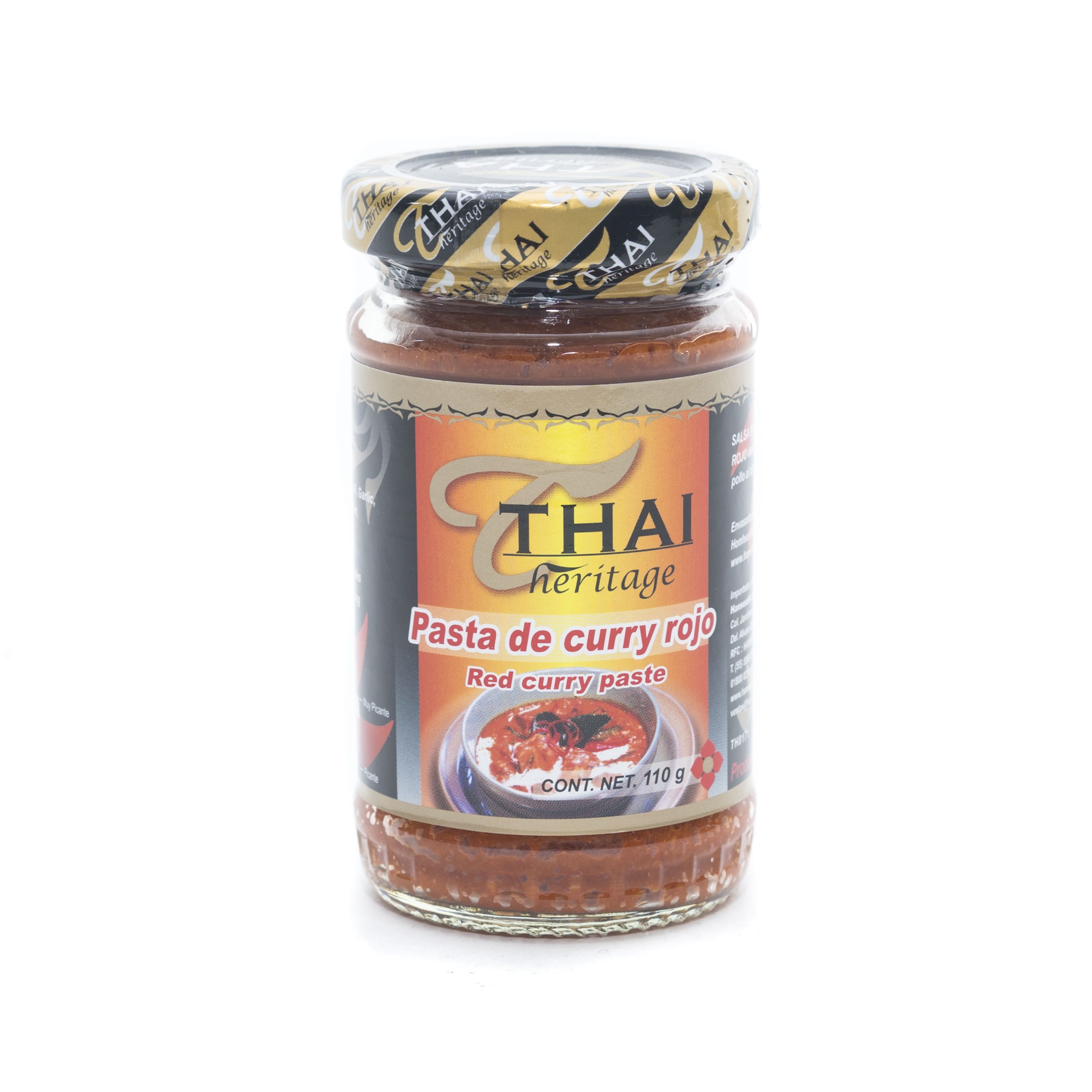 Thai Heritage - Pasta de Curry Rojo de 110g – Hanseatik