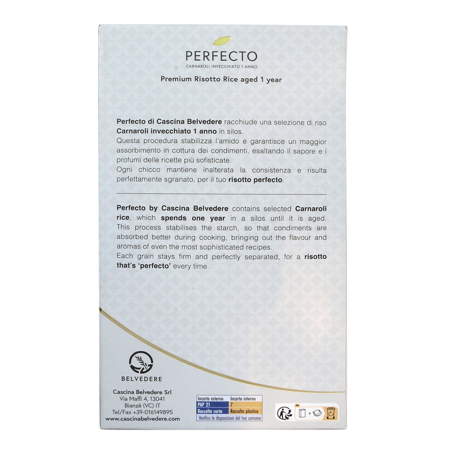 Cascina Belvedere - Arroz Perfecto 500g Arroz Cascina Belvedere