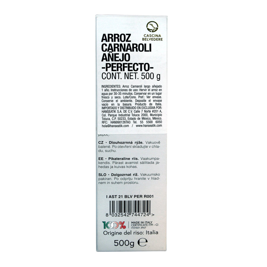 Cascina Belvedere - Arroz Perfecto 500g Arroz Cascina Belvedere