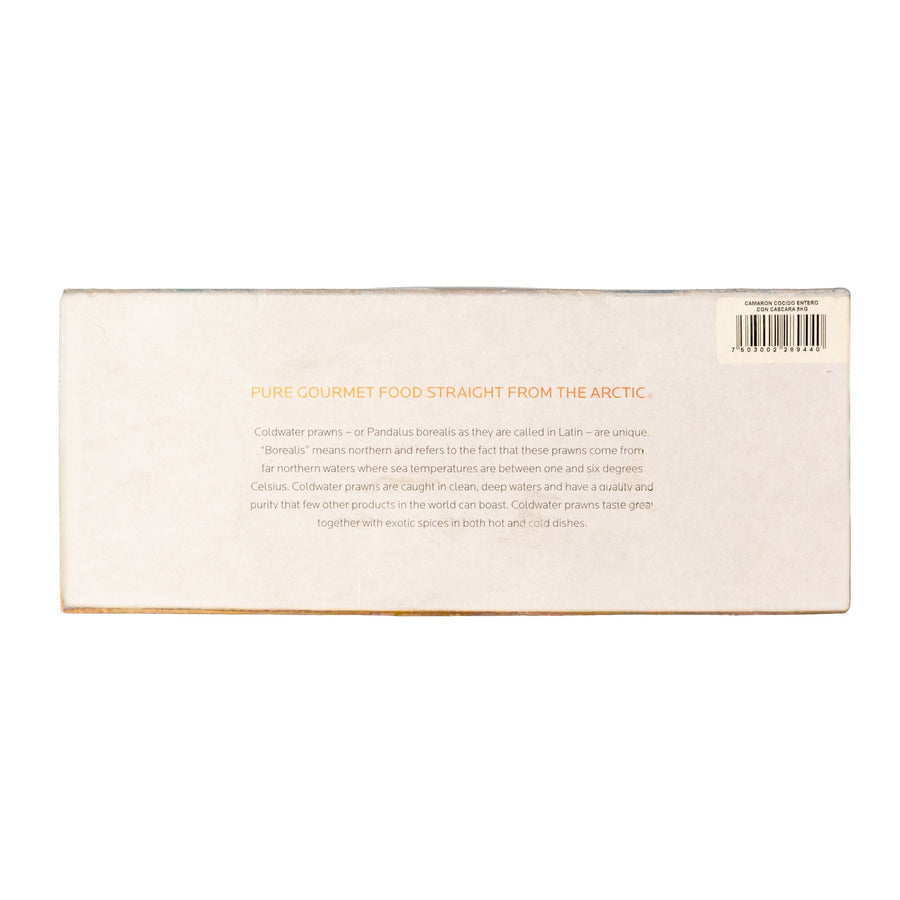 Coldwater Prawns of Norway - Gamba Árticas Caja 5 kg Camarones Coldwater Prawns of Norway