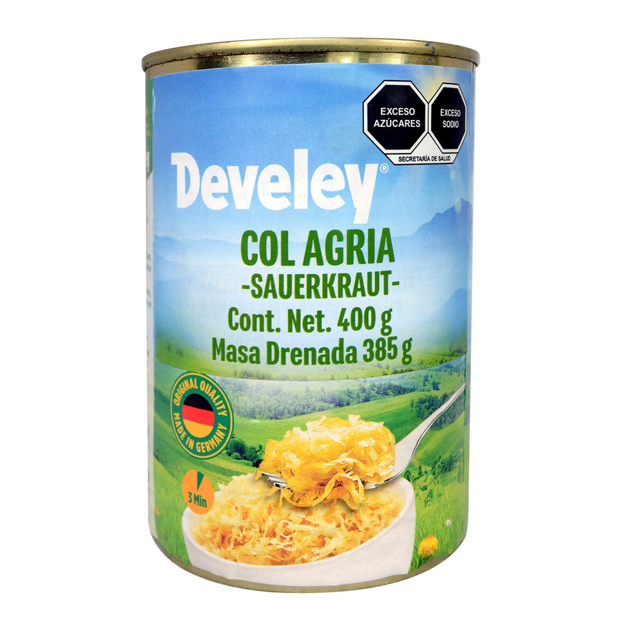 Develey - Col Agria (Sauerkraut) 400g Conservas Develey