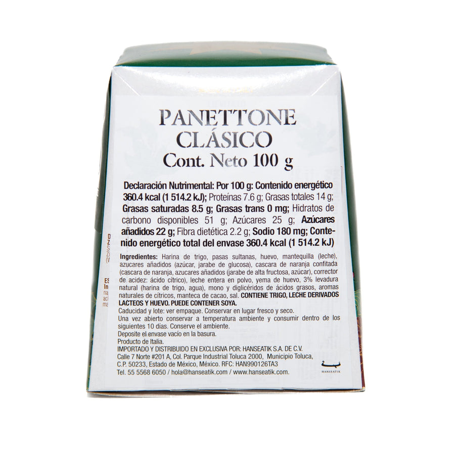 Pasticceria Fraccaro - Mini Panettone Clásico 100g Pan Pasticceria Fraccaro