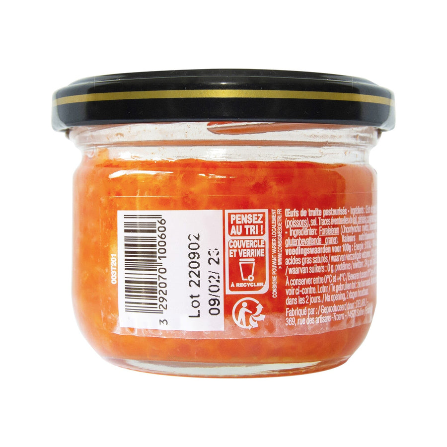 Labeyrie - Hueva de Trucha (soft shell) 80 g Labeyrie