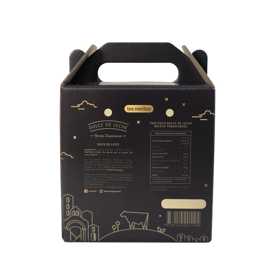 Los Nietitos - 2 Pack: Dulce de Leche Tradicional y Dulce de Leche de Coco Dulce de Leche Los Nietitos
