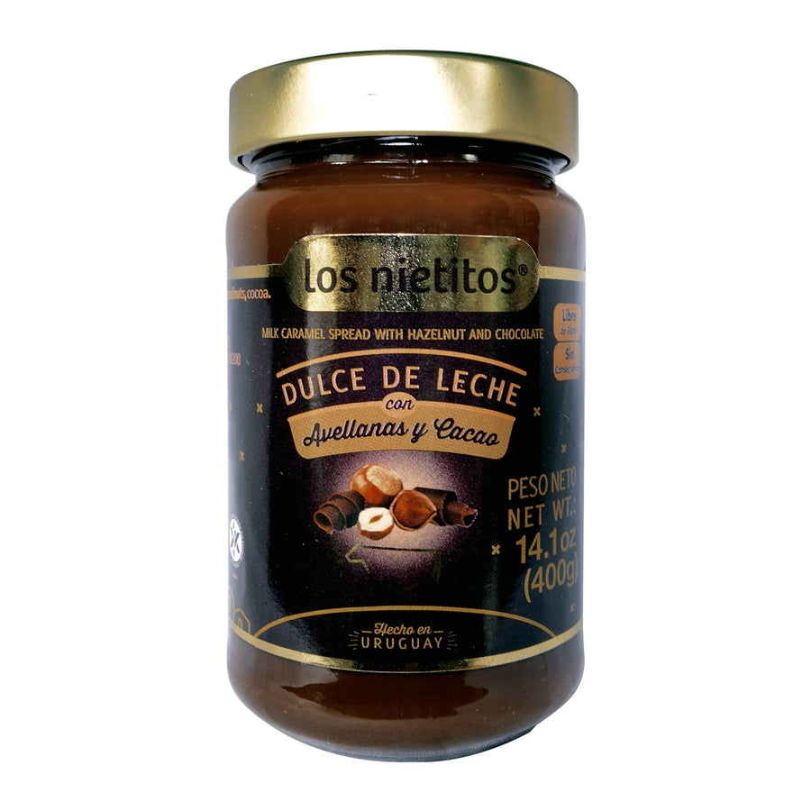 Los Nietitos - Dulce de Leche Avellanas y Cacao de 400g Dulce de Leche Los Nietitos