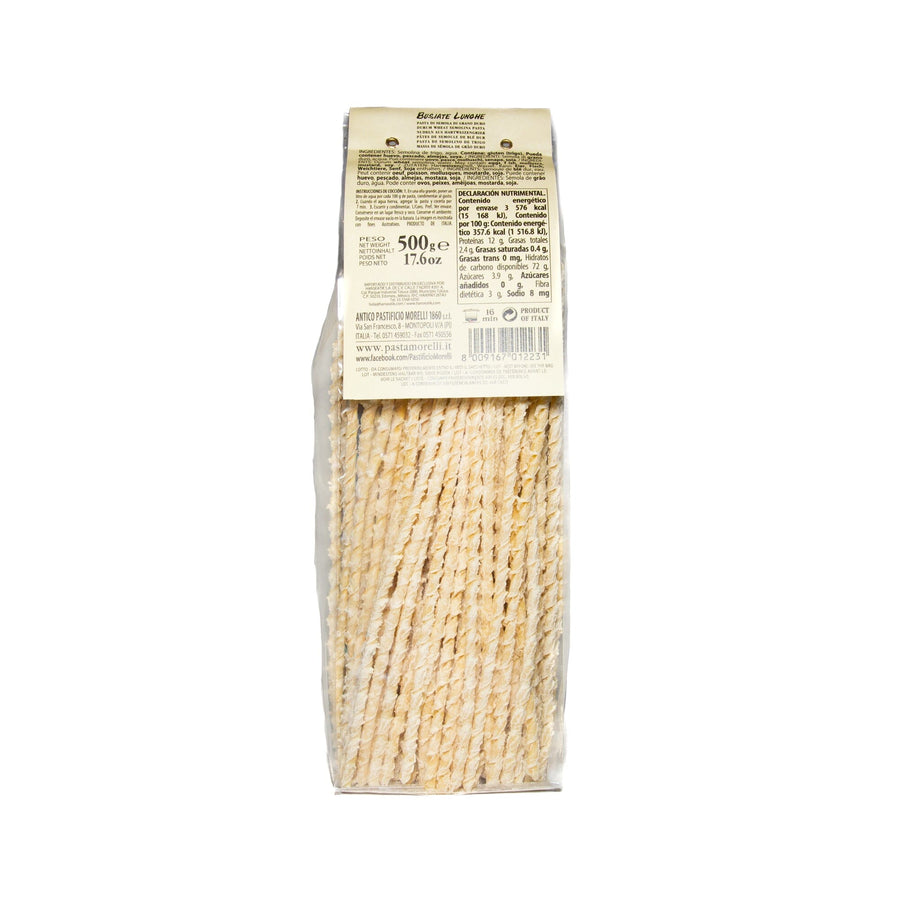 Morelli - Busiate Lunghe 500g Pasta Morelli