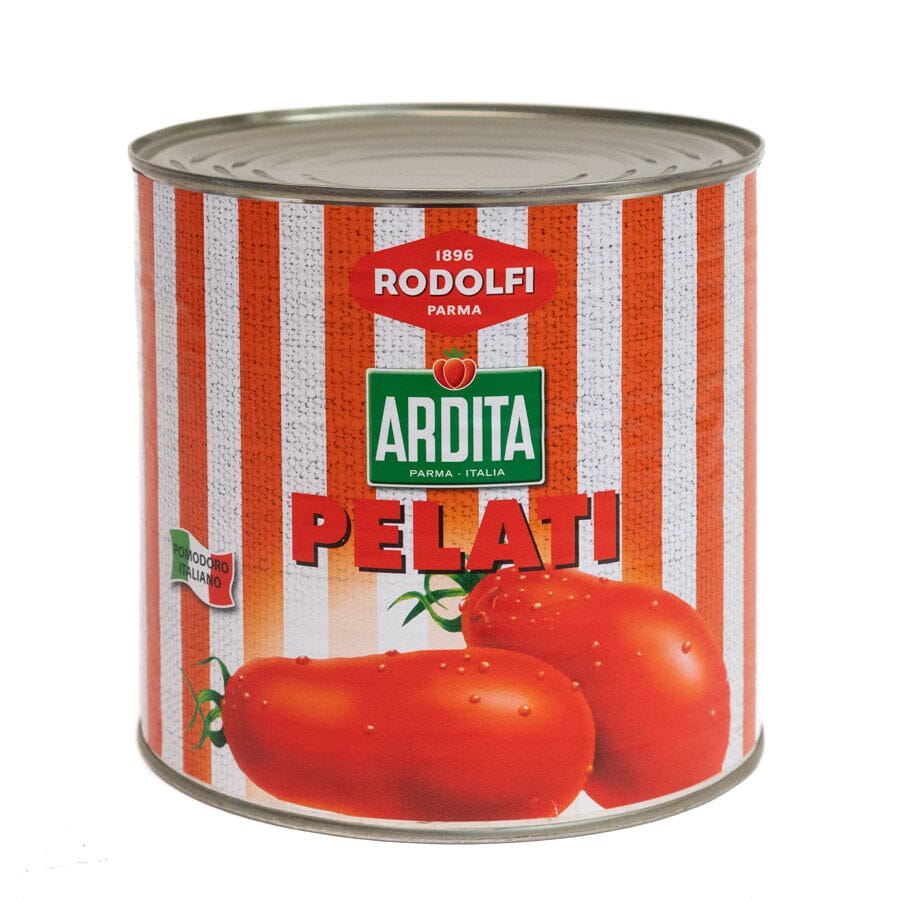 Rodolfi - Tomates Enteros Pelados 2.5kg Salsa Rodolfi