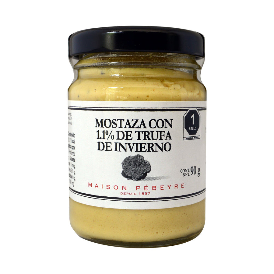 Pébeyre - Mostaza con Trufa de Invierno Salsa Pébeyre