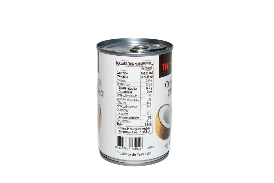 Thaitanic - Extracto de Coco Cremoso 400ml Crema de coco Thaitanic
