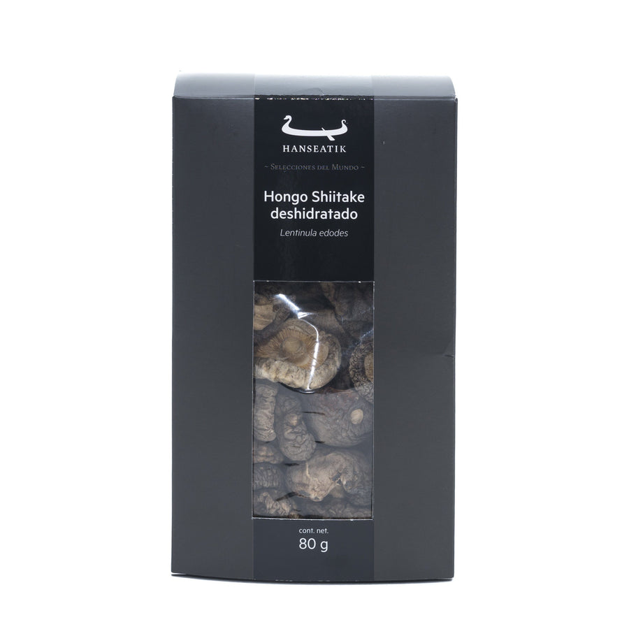 Hongo Shiitake Deshidratado 80g. Hongos Hanseatik