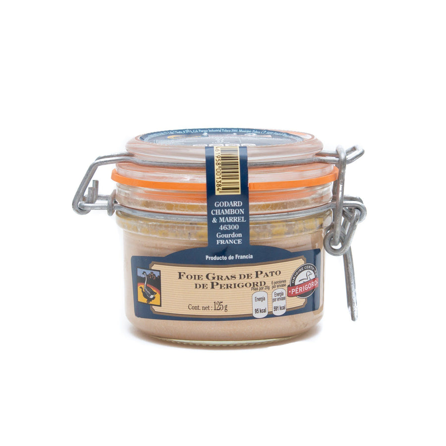 Foie Gras de Pato de Perigord 125g Foie Gras Godard