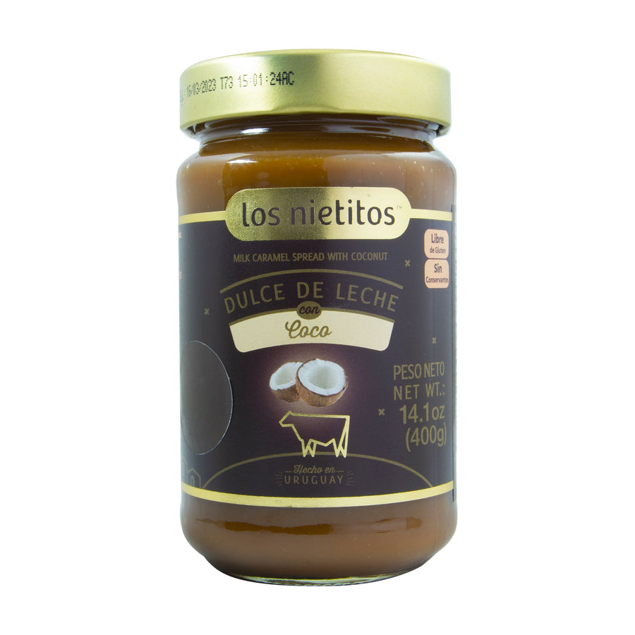 Los Nietitos - Dulce de Leche con Coco 400g Dulce de Leche Los Nietitos