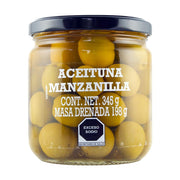 Aceitunas Manzanilla con Hueso 345g Conservas Losada