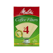 Melitta - Filtro Cono Ecológico #4 40 Filtros Filtros para cafe Melitta