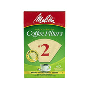Melitta - Filtro Cono Ecológico #2 40 Filtros Filtros para cafe Melitta