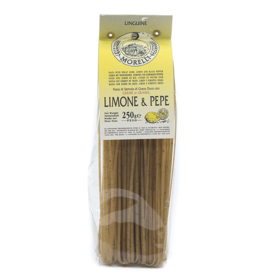 Linguine de Limón y Pimienta 250g Pasta Morelli