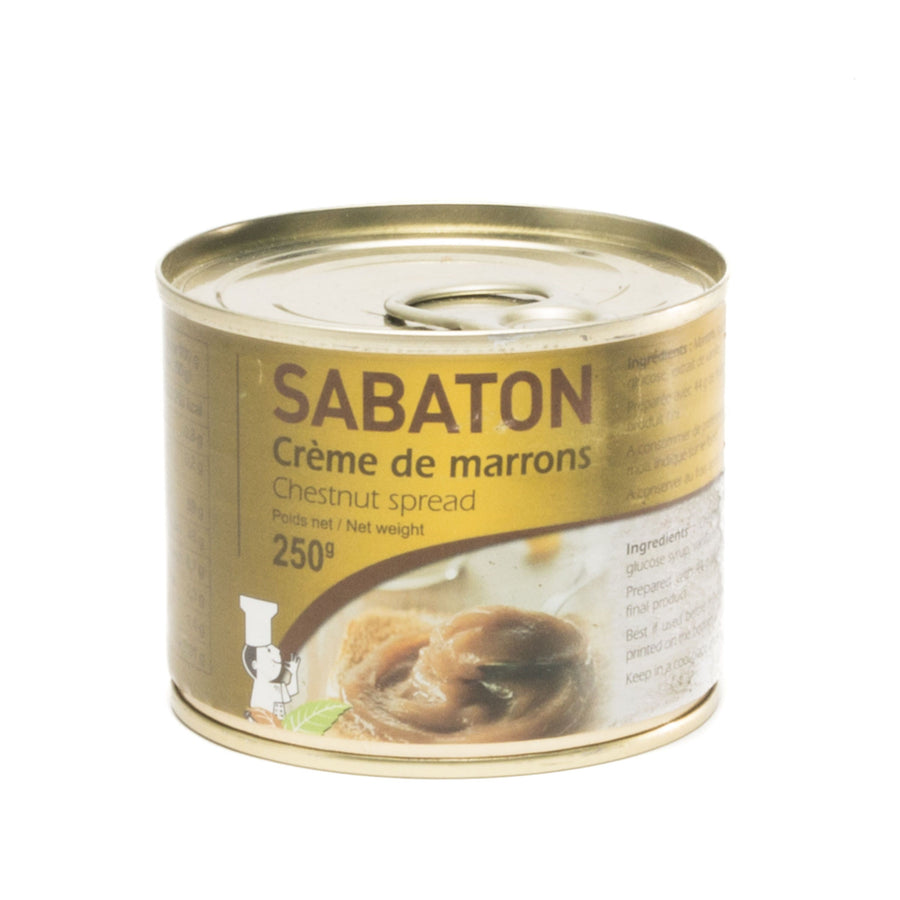 Crema de Castañas con Vainilla 250g Castañas Sabaton