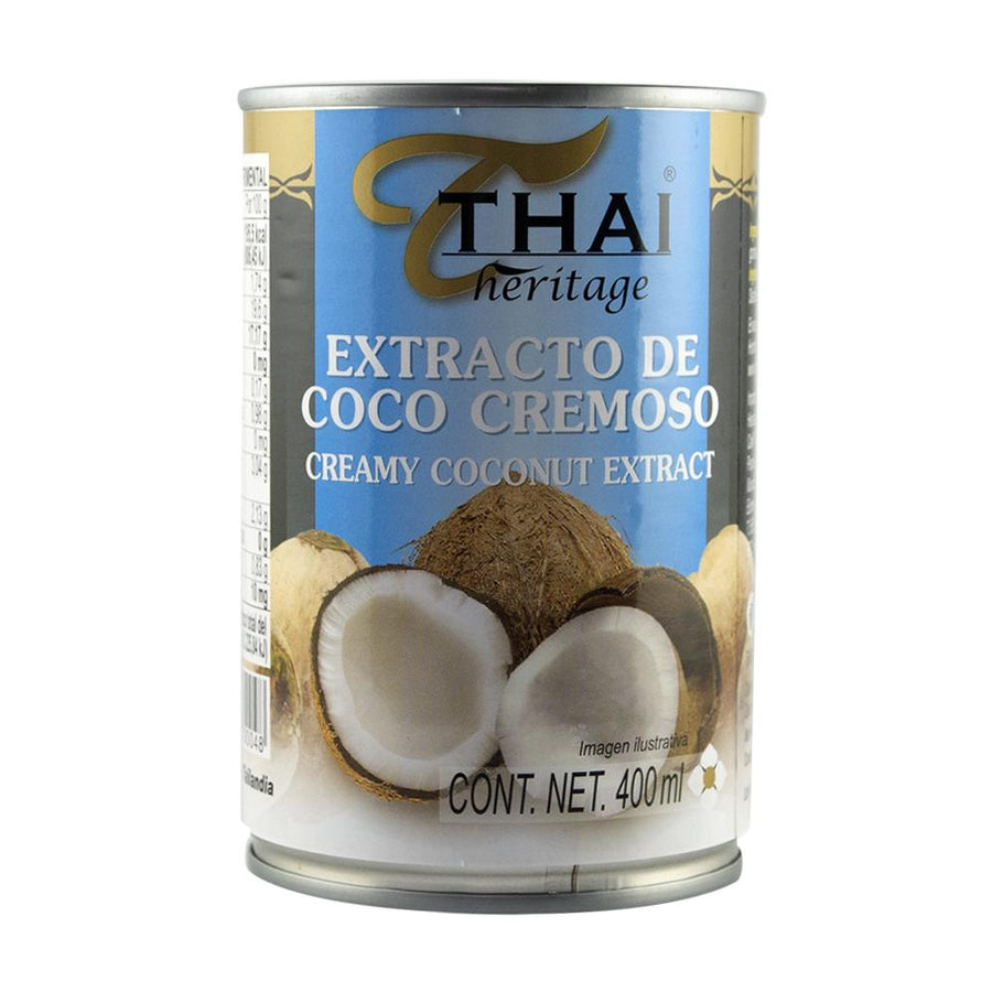Thai Heritage - Extracto de Coco Cremoso 400ml Crema de coco Thai Heritage