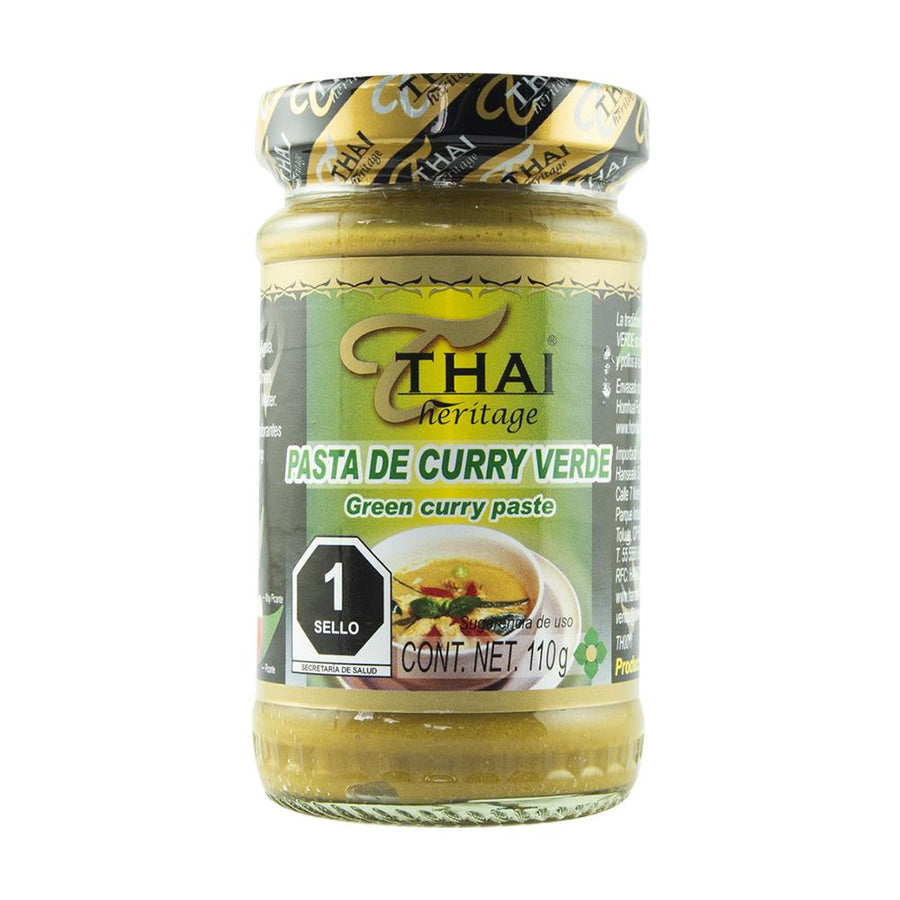 Pasta de Curry Verde de 110g Salsa Thai Heritage