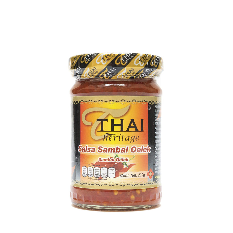 Salsa Sambal Oelek 220ml Salsa Thai Heritage