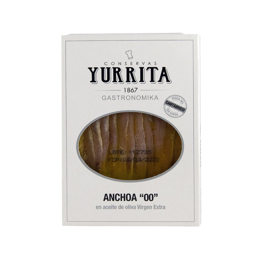Yurrita - Anchoa 00 del Cantábrico en Aceite de Oliva Anchoas Yurrita