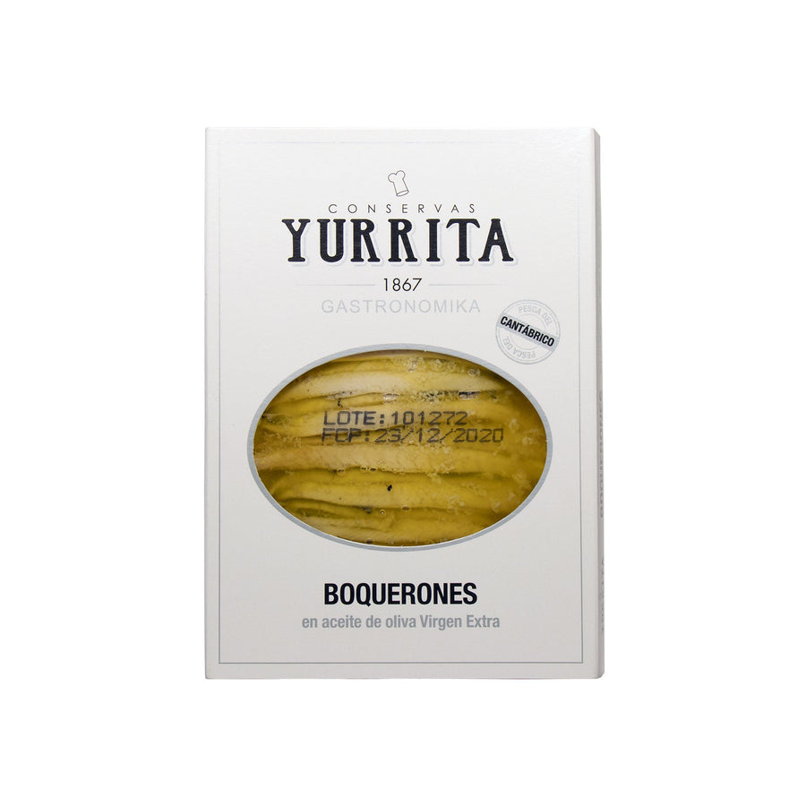 Boquerones en Aceite de Oliva (REFRIGERADO) 120g Yurrita